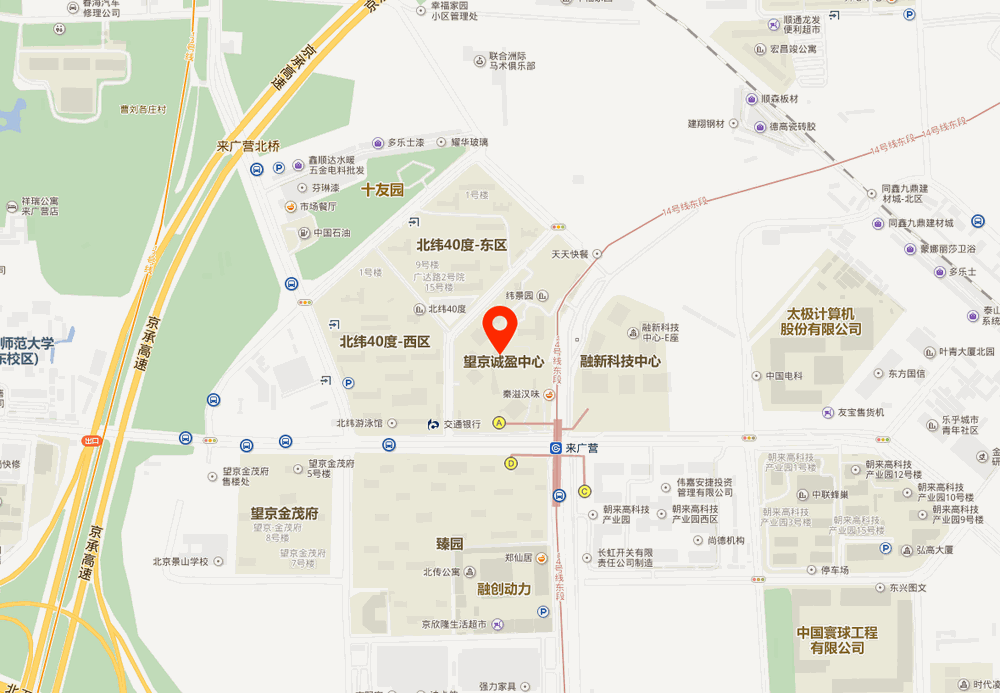 望京诚盈中心位置地图